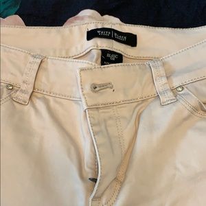 White House Black Market Pants - Khaki slim ankle pants White House Black Market Pants - Khaki slim ankle pants